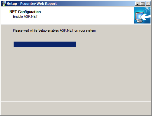 Enabling ASP.NET Once your server is upgraded to.net Framework 3.51, then the setup application attempts to enable ASP.NET. This may take a few moments depending on your operating system version and preinstalled Windows components.