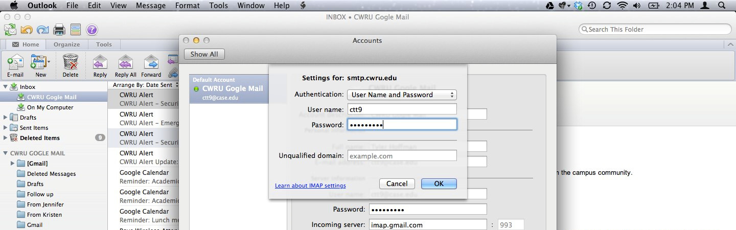 27. Enter your CWRU Network ID in the User name field. 28.