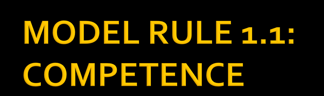 Model Rule 1.1 requires a lawyer to provide competent representation, and Comment [6] specifies that, to remain competent, lawyers need to keep abreast of changes in the law and its practice.