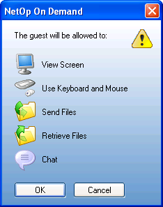 The Host. 5. Click Continue. 6. Once unpacked, the Host opens a dialogue. The Help Dest provides you with a Service Ticket.