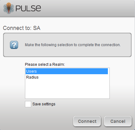 To setup the Juniper VPN Client: 1. Open the Juniper Juno Pulse VPN Client.