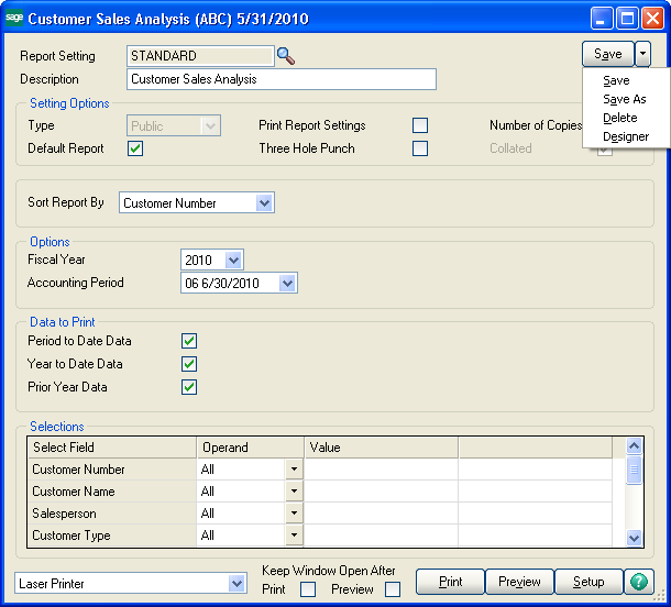 Converting SAP Crystal Reports from a Prior Version Converting Reports for Sage 100 Premium ERP Follow the steps below to convert customized Crystal forms and reports from a prior version for Sage
