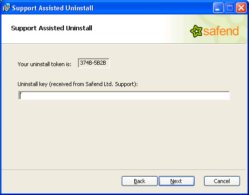 The OS cannot boot anymore due to a problem with the agent s installation. Solution: run spec.exe on PE and then use Support Assisted Uninstall.