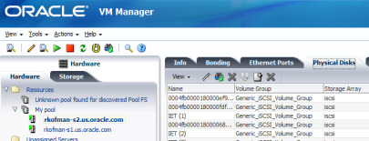 Oracle VM Manager 3.