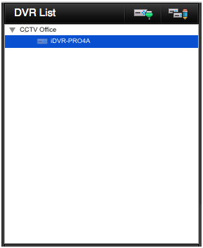 1 Live Video Output Select DVR on DVR List to print of the