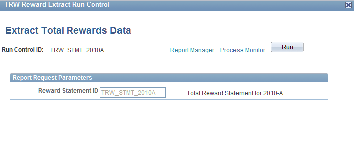 Implementing the Total Rewards Statement Chapter 7 Extract Total Rewards Data page Note.