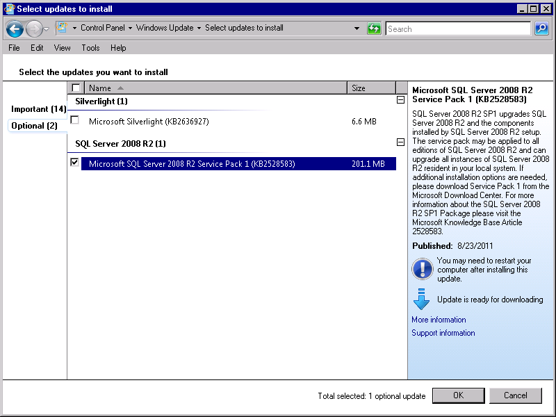 Installing SQL Server StruxureWare Power Monitoring 7.0.1 Installation Guide The Complete page contains a link to the Summary log.