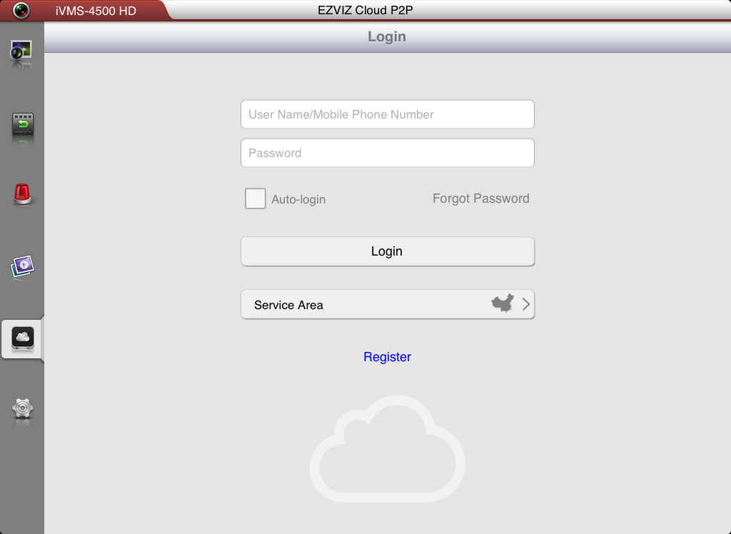 Chapter 9 EZVIZ Cloud P2P The software also supports to register an EZVIZ Cloud P2P account, log into your EZVIZ Cloud P2P and manage the devices which support the EZVIZ Cloud P2P service.