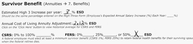 E. If you are a FERS employee, then you must select the Annuity ==> Social Security - FERS Supplement form.