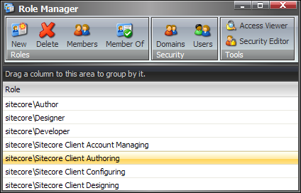 3. Click the Member tab and manage the user s roles.