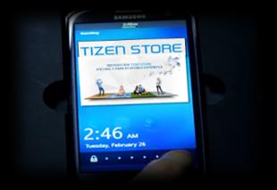 automatically downloaded, installed and started here 1. User Visits Tizen Store 2.
