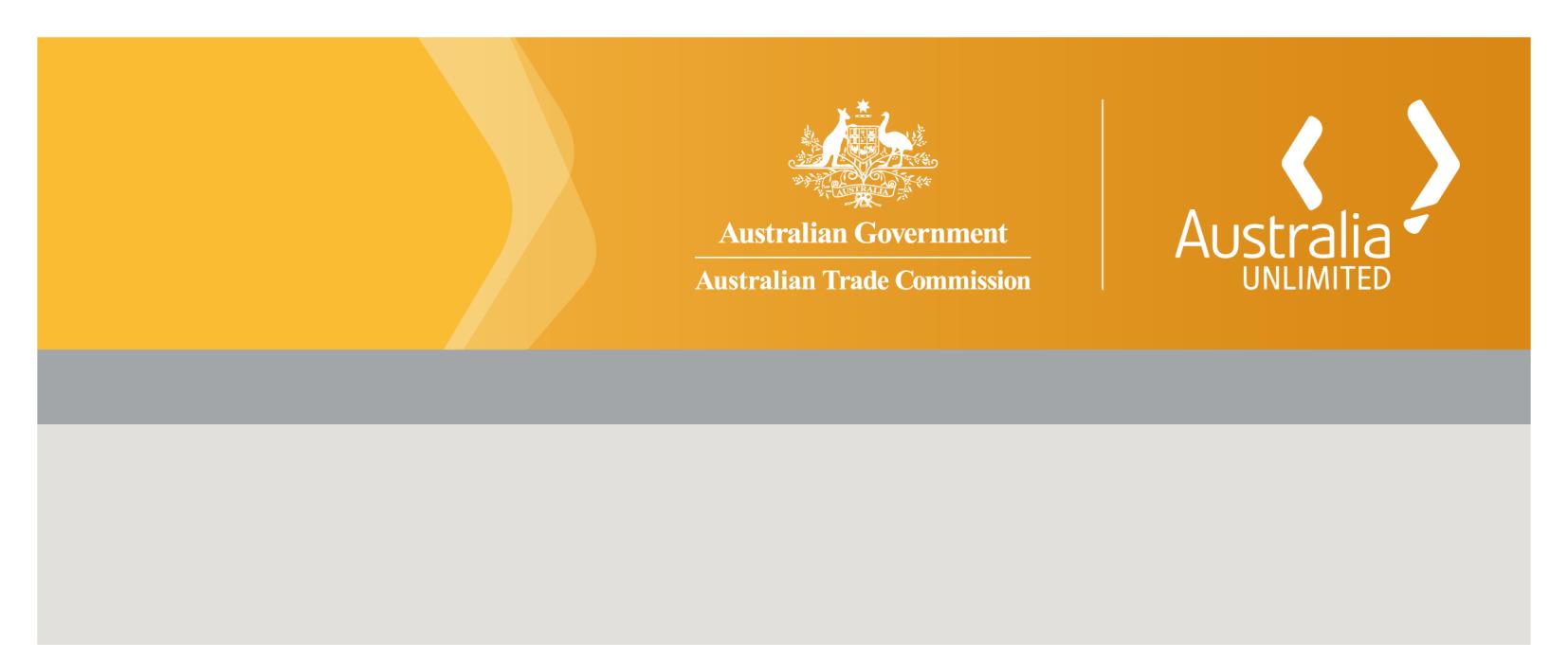 2 INVESTMENT ANALYST SAN FRANCISCO The Australian Trade Commission Austrade contributes to Australia's economic prosperity by helping Australian businesses, education institutions, tourism operators,