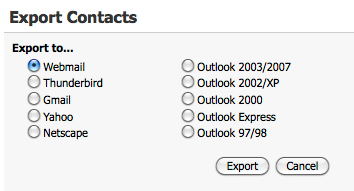 Contacts Adding a New Contact 1. In the contact list, click the Add Contact button. Or under Details heading, click Add Contact link. 2. Enter information about the contact in the fields provided. 3.