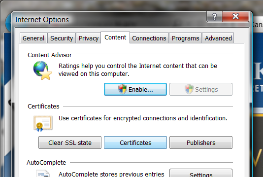 Using Step five Open Microsoft Internet Explorer and open Internet Options to begin exporting your