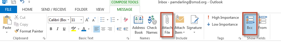 Replying to a Message in the Reading Pane: A new feature in Outlook 2013 is the ability to reply and send a message from within the Reading pane. 1.