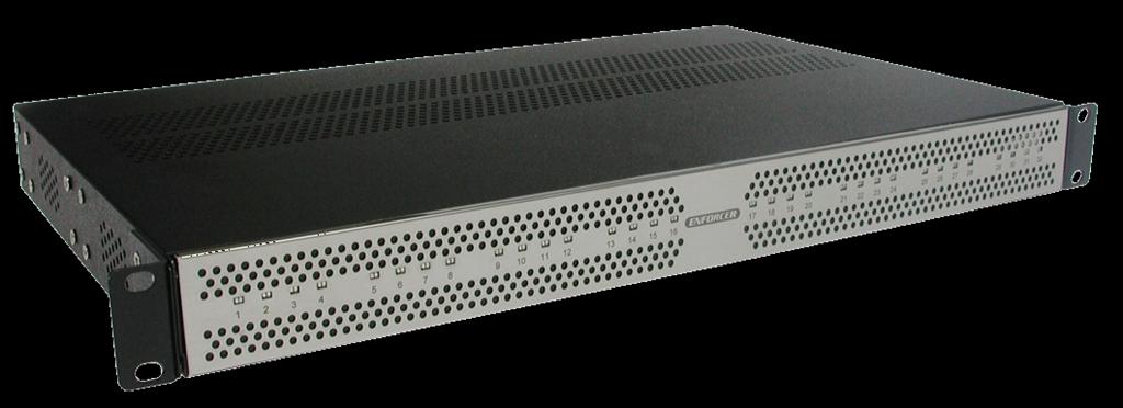 Field-selectable 24/24 VAC For rack mounting, wall mounting, and stacking Easy cable management Dual color