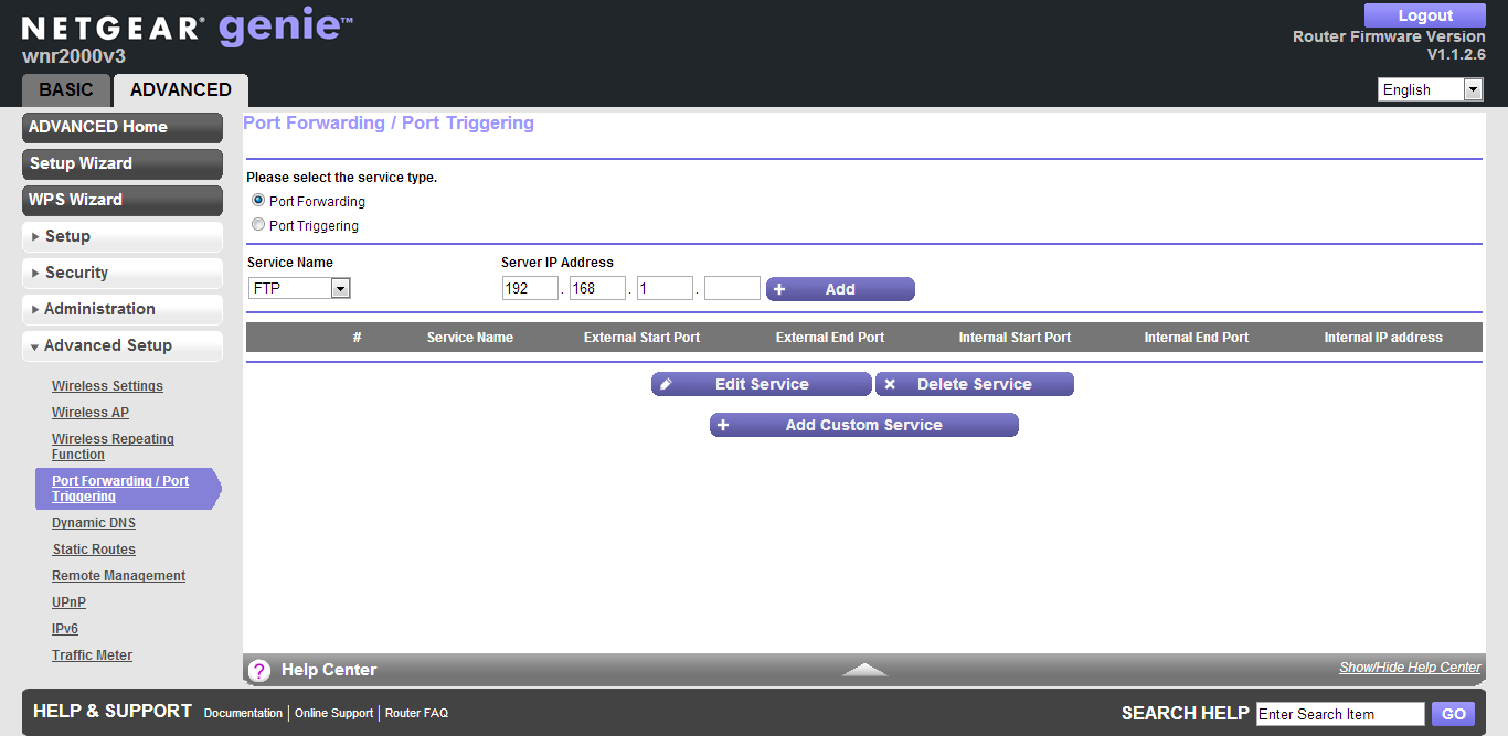 You should now see the routers Basic Settings page.