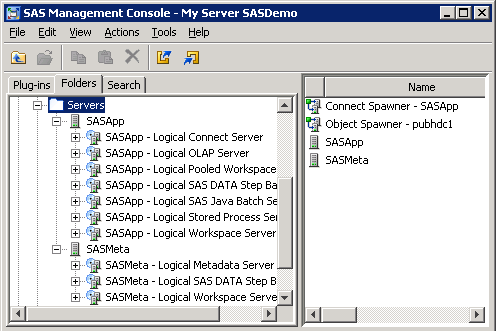 296 Chapter 21 Reference Information for Promotion Tools If you need to promote a SAS Application Server and its components, see the additional considerations in Promoting SAS Application Servers and
