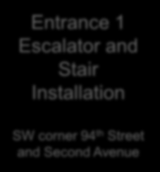 Entrance 1 Escalator