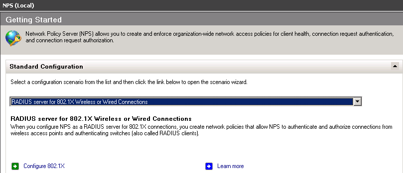 3.2.2.3. Network Policy A network policy needs to be defined to define who can connect, and with what criteria.