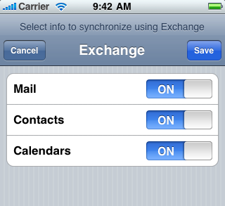 4 MOBILE DEVICE SETTINGS Before setting your mobile phone, please remove all existing Exchange e-mail accounts. 4.1 GENERAL SETTINGS E-mail address: name.surname@company.com (example: koraljka.