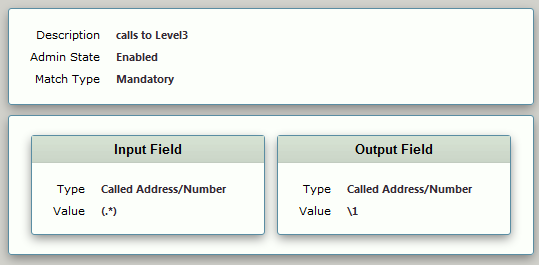 Transformation Tables Transformation Tables facilitate the conversion of names, numbers, and other fields when routing a call.