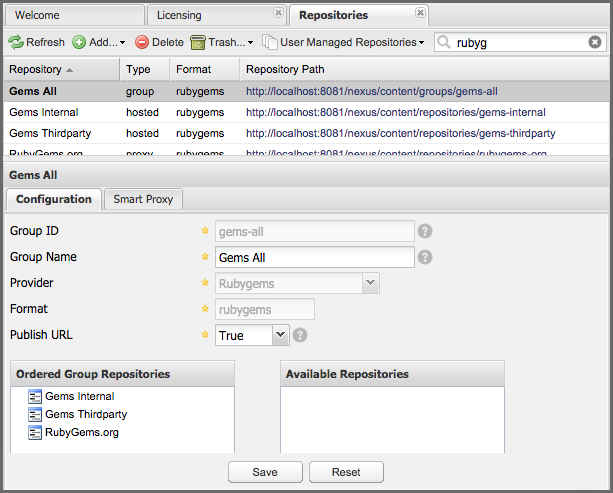 Repository Management with Nexus 340 / 440 18.