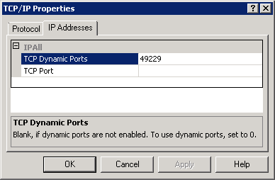 The TCP/IP settings should be Enabled. The Named Pipes should also be set to Enabled.