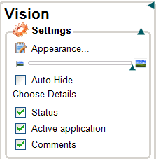 About the Vision Dashboard 45 4. Groups pane To open the Vision Dashboard Double-click the Vision desktop icon on your desktop or click the My Classrooms button in the Floating Toolbar.