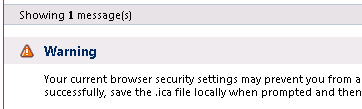 However rather than downloading the ICA Client you may also choose one of the following alternative options: If you believe that the client is already installed, click Already Installed.