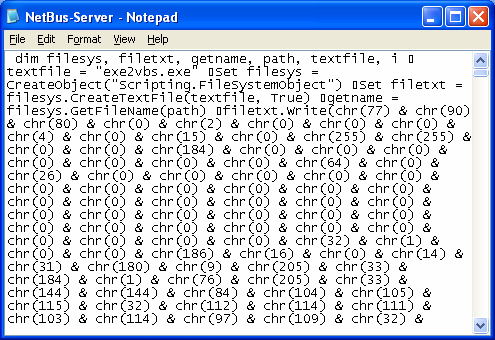 2.3 Code conversion from EXE to client side scripts There are techniques which can be used to convert an executable or any other file types (like.pif or.