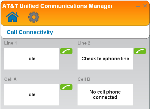 Operation Making, answering, and ending calls Make a call To make a call on a landline: 1. Click the (Call Connectivity) panel. 2. 3. Click on the number. input box. Use your.