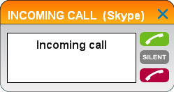 Operation Making, answering, and ending calls Answer a call When there is an incoming call on line 1 or line 2: You can choose one of the following ways to answer the call: Click on the pop-up window.