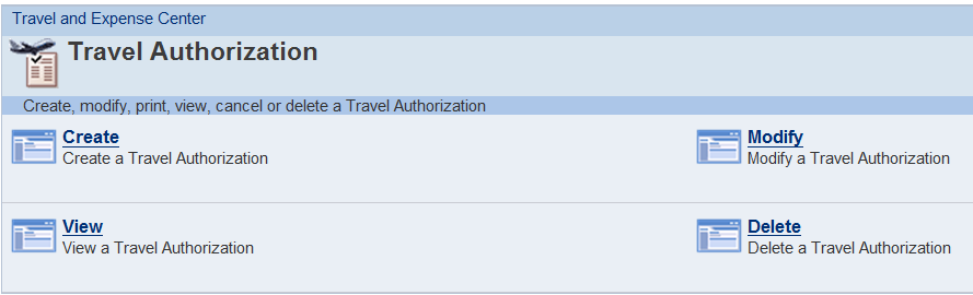 Travel Authorization Status 1.