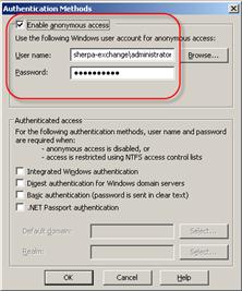 Re-enter your password to confirm and click OK to save the account details.