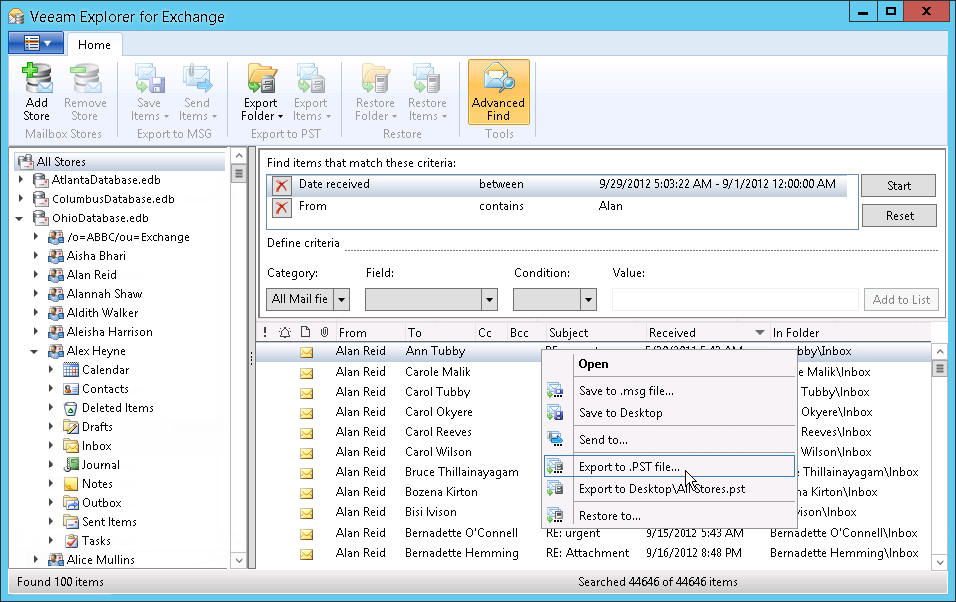 Integrated with Veeam