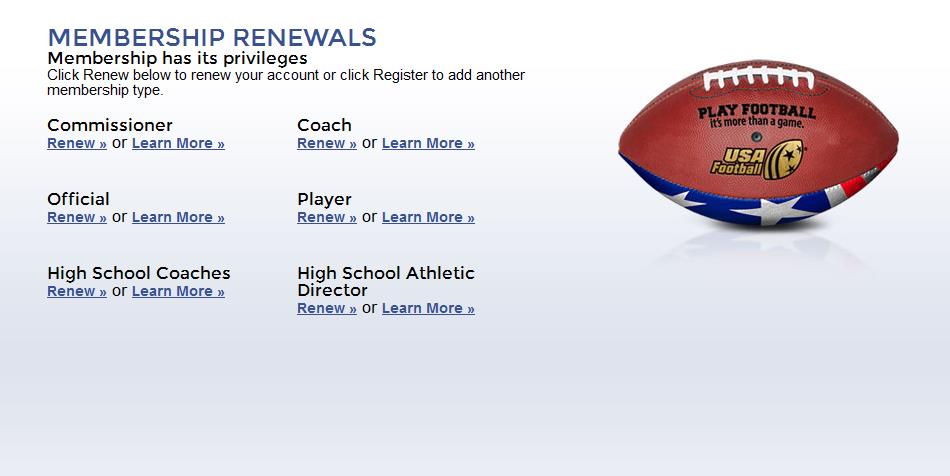 3. Select the Renew link for your expired Coach Membership 4.