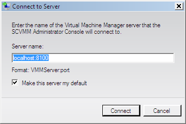 Page 171 of 243 Connect to the VMM Administrator Console