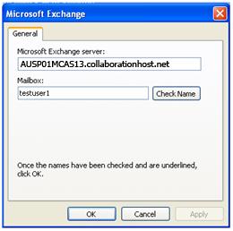 Exchange 2010 Outlook Profile Setup Page 5 of 9 AUSP01MCAS53.collaborationhost.