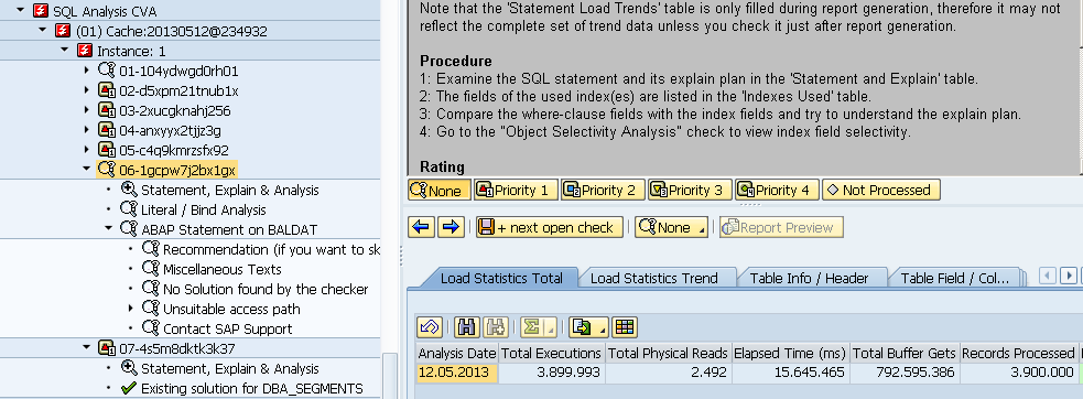 SAP Servicetool for Performance Analysis : TPO session Benefit: data integration Load Data Program Information