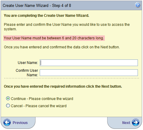 Step 3 Enter and confirm Email Address Click Next Step 4 Create and