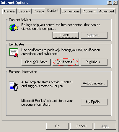 APPENDIX B: INSTALL A CERTIFICATE The Certificate Import Wizard is