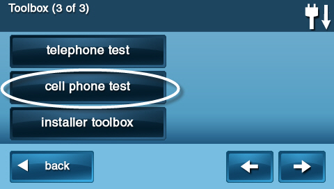 System Toolbox 4 At the System Test Successful screen, tap OK.