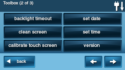 System Toolbox 6 Check the option that you want for the sensor, then tap Ok. 7 When you are finished, tap Back.