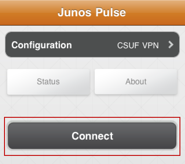 Step 4: Type in the VPN settings: Name: CSUF VPN URL: https://csufvpns.