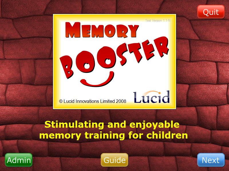 4. Registering Memory Booster You can now register the software through the Administration Module.