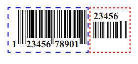 2-Digit Add-On Code A UPC-A barcode can be augmented with a two-digit add-on code to form a new one.