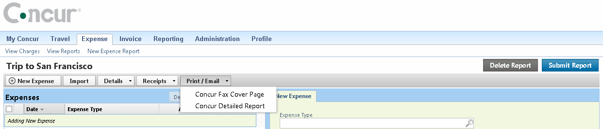 SECTION 7: USE SPECIAL FEATURES Allocate Multiple Expenses (CONTINUED) 7 Click Add New Allocation A new allocations field appears 8 Repeat steps 5-7 for each new allocation Add as many allocations as