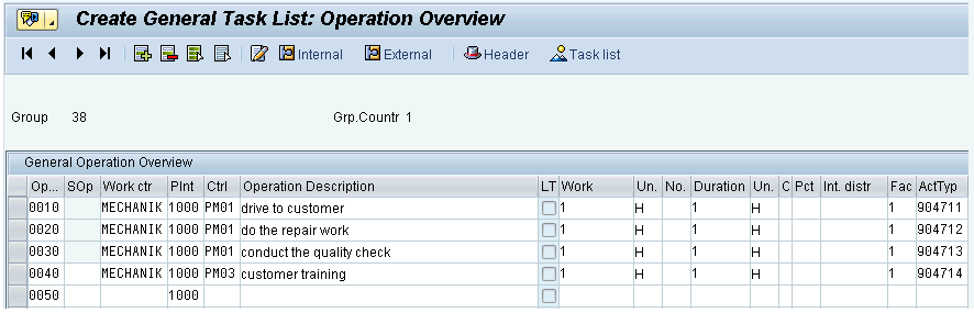 Predefined Order Operations The order operation tab-rider was