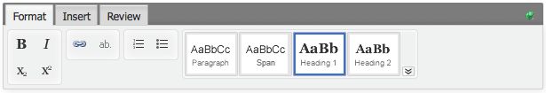 Editing Basics: Aloha Aloha Toolbar (Simple and Basic actions) Bold Italic Font sizes